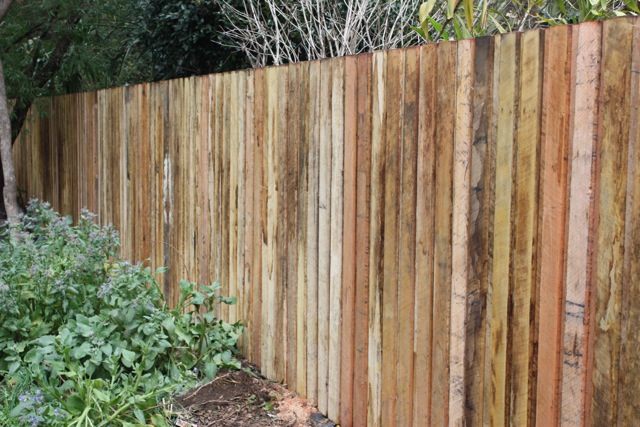Timber Hardwood Fence